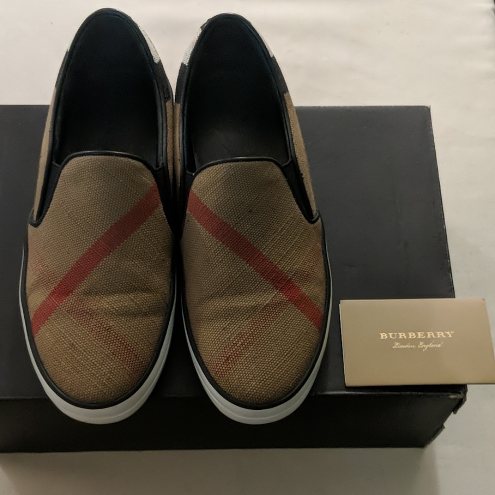 Burberry Slip On Sneakers